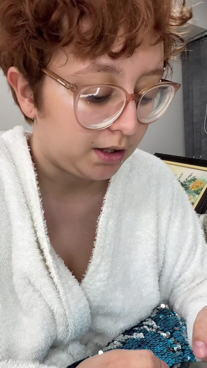 Two Well-endowed Guys Tearing Apart the Pussy of a Horny Nerd Girl