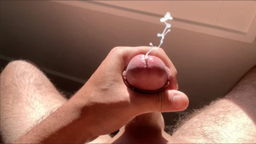 Greek porn video – Quick Morning Jerk Off With Hot Juicy Cum On Me