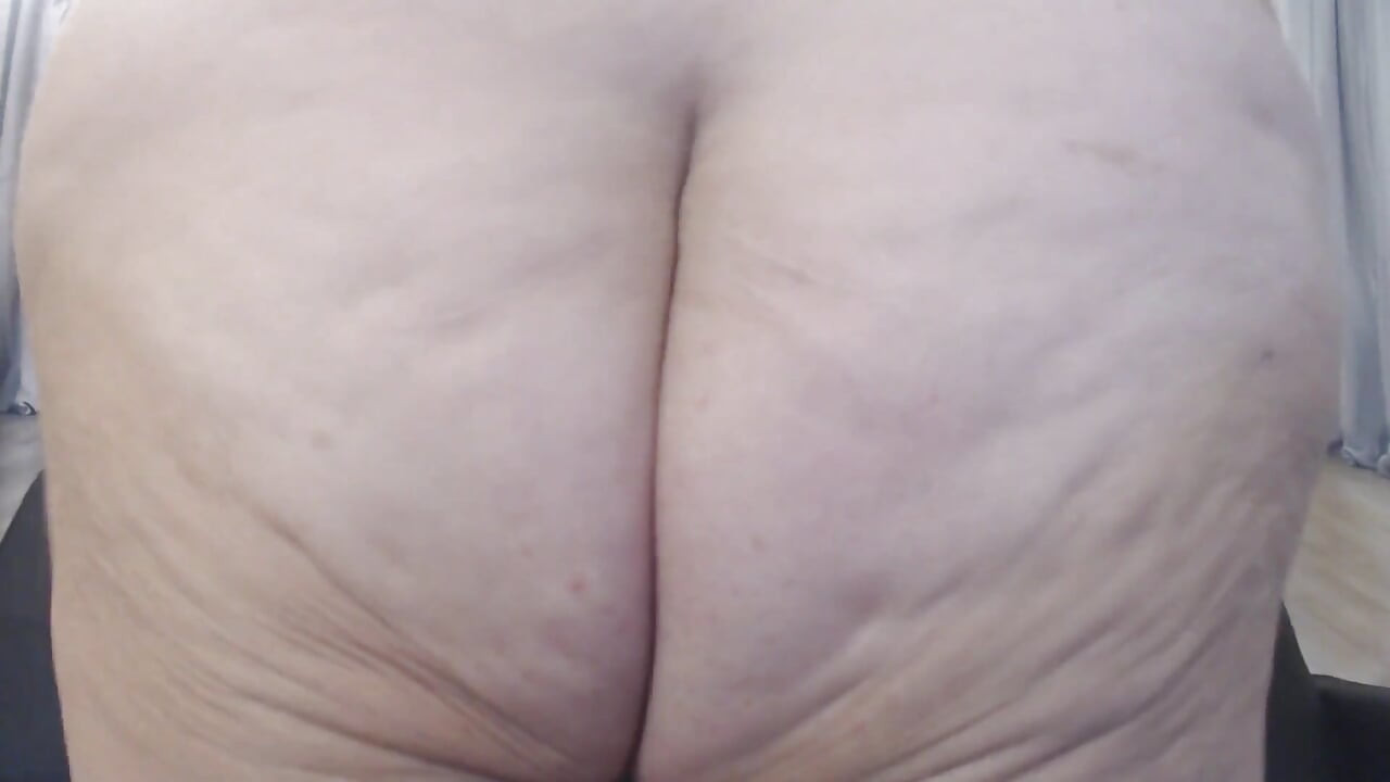 特寫抖動的屁股臉頰