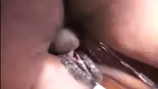 black chick squirt on my dick