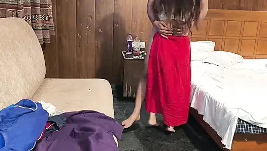 Fucked Uncle's Daughter in the Hotel, Hot & Desi Homemade Sex Part 2