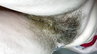 10 minutes of hairy pussy admiration huge bush closeup