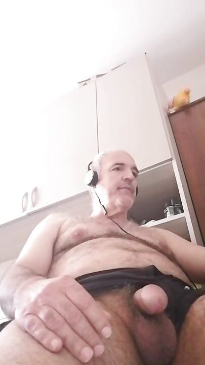 I Jerk My Cock Hard Enjoying Like a Pig While Watching a Porn Movie!