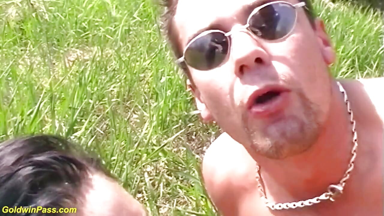 Skinny stepsister rough outdoor anal fucked