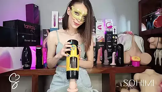 Sarah Sue Reveals  - Everything you should know about Male Electric Masturbators with Sohimi