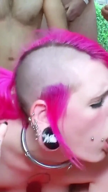 Captivating moment from "German Lactating Emo Teen Creampie Gangbang with Sub Lisa"