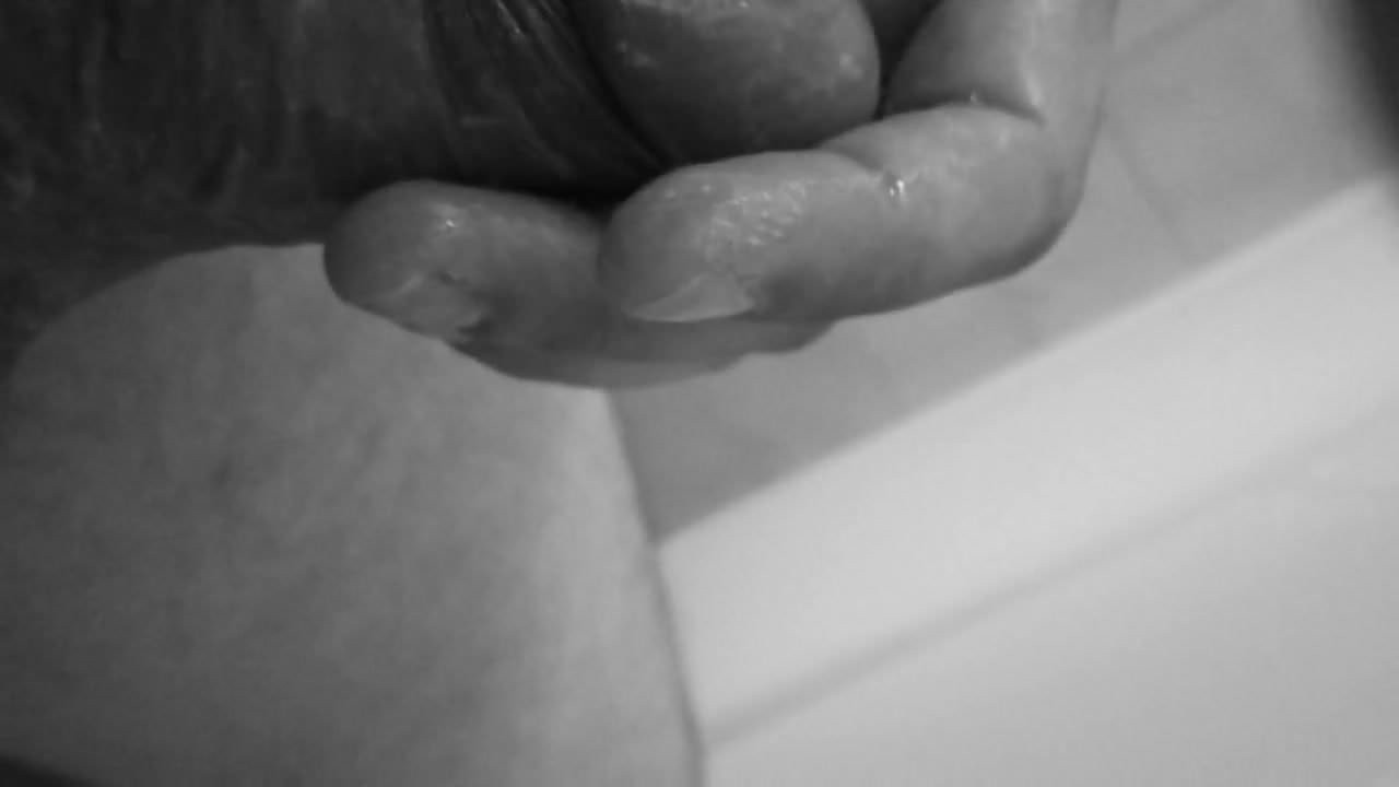 Just shaved cock and pleasure