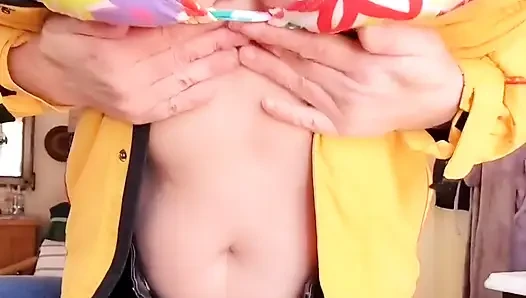 Gathering Fire Wood Huge Tits and Pussy Lips