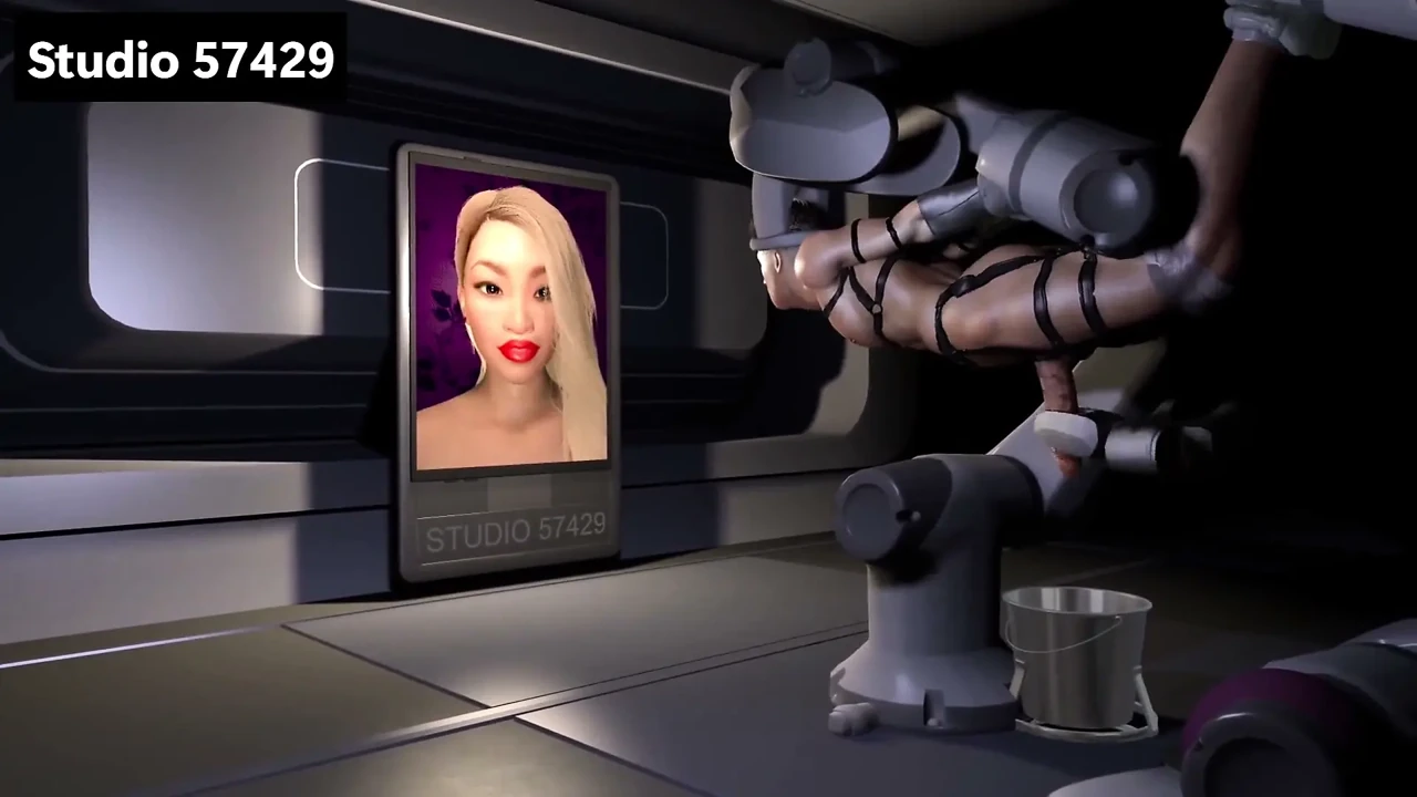 Cumming Admiring the Female Body, BDSM Machine