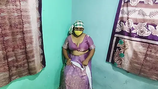 After Shower Sex with Saree and She Love It