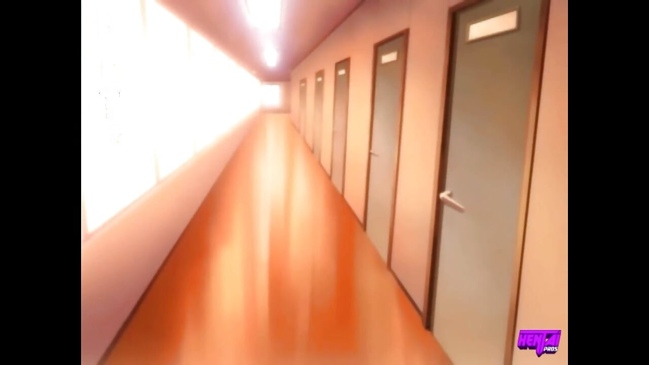 HENTAI PROS - застенчивую сотрудницу трахают раком по прилавку и поделили ее коллеги в их последний день
