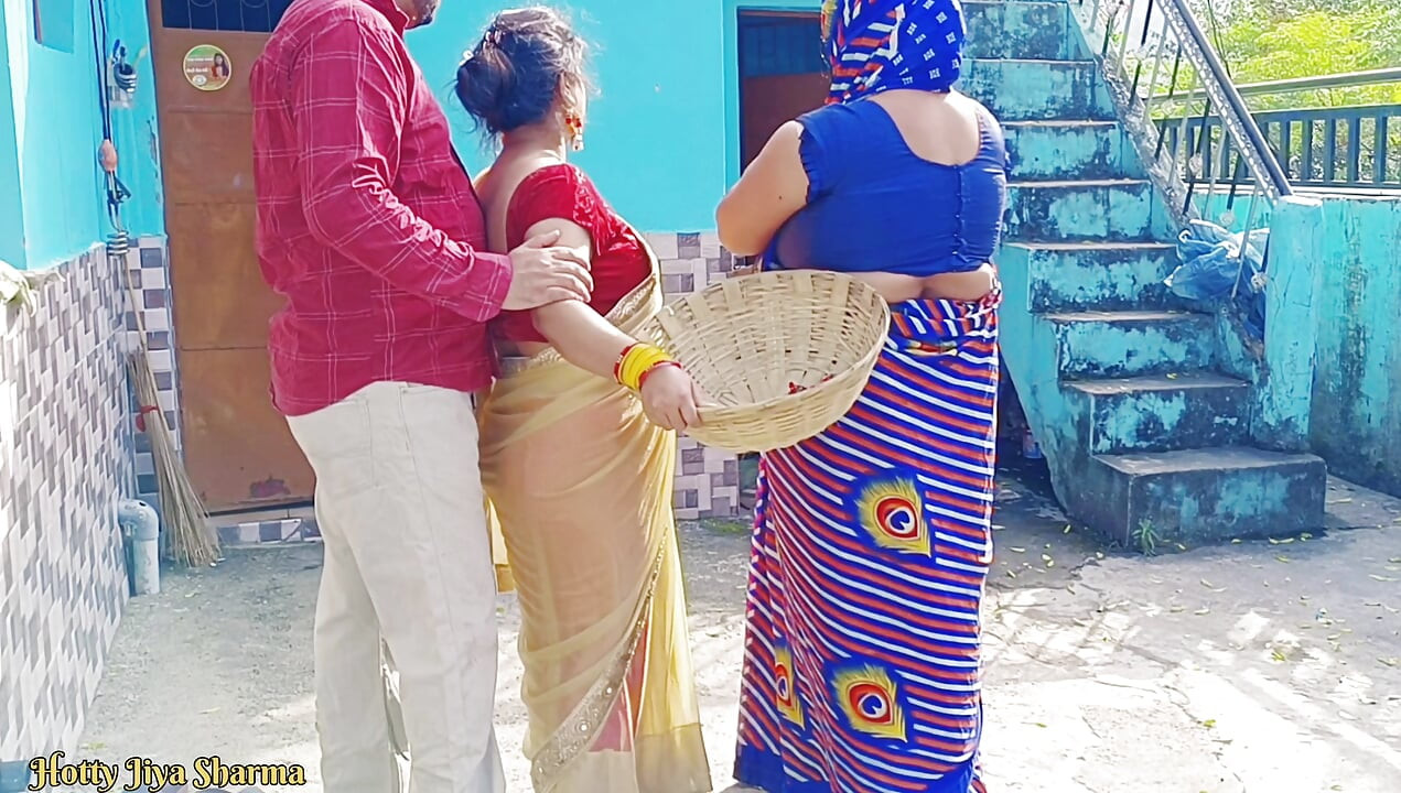 جنس ثلاثي عائلي ديزي، زوج صهره يمارس الجنس مع زوجة حماته وزوجته