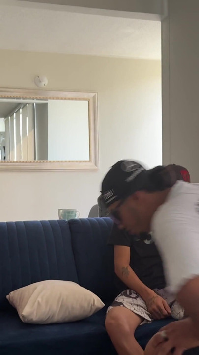I make a bet between my best friend to fuck my stepmom hard and it ends up in something unexpected for her. | Clip 1
