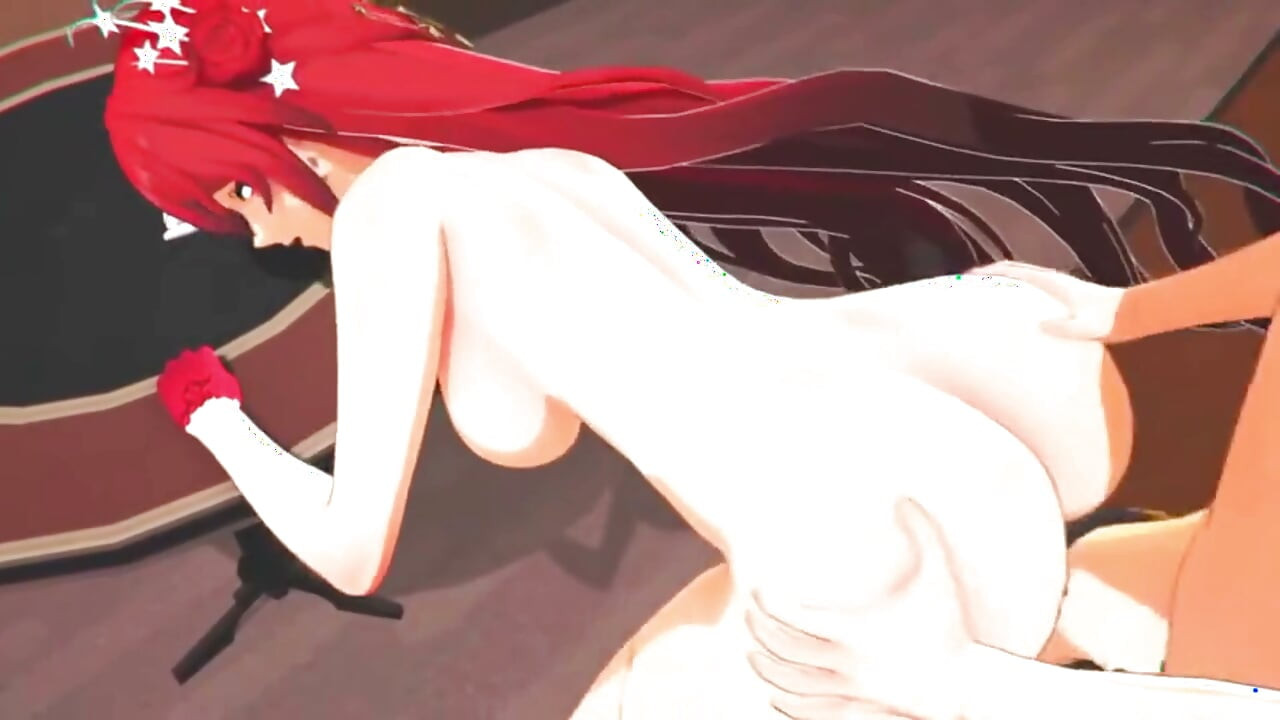 혼카이 스타 레일 - 히메코의 열정적인 섹스 - 3D 헨타이 애니메이션