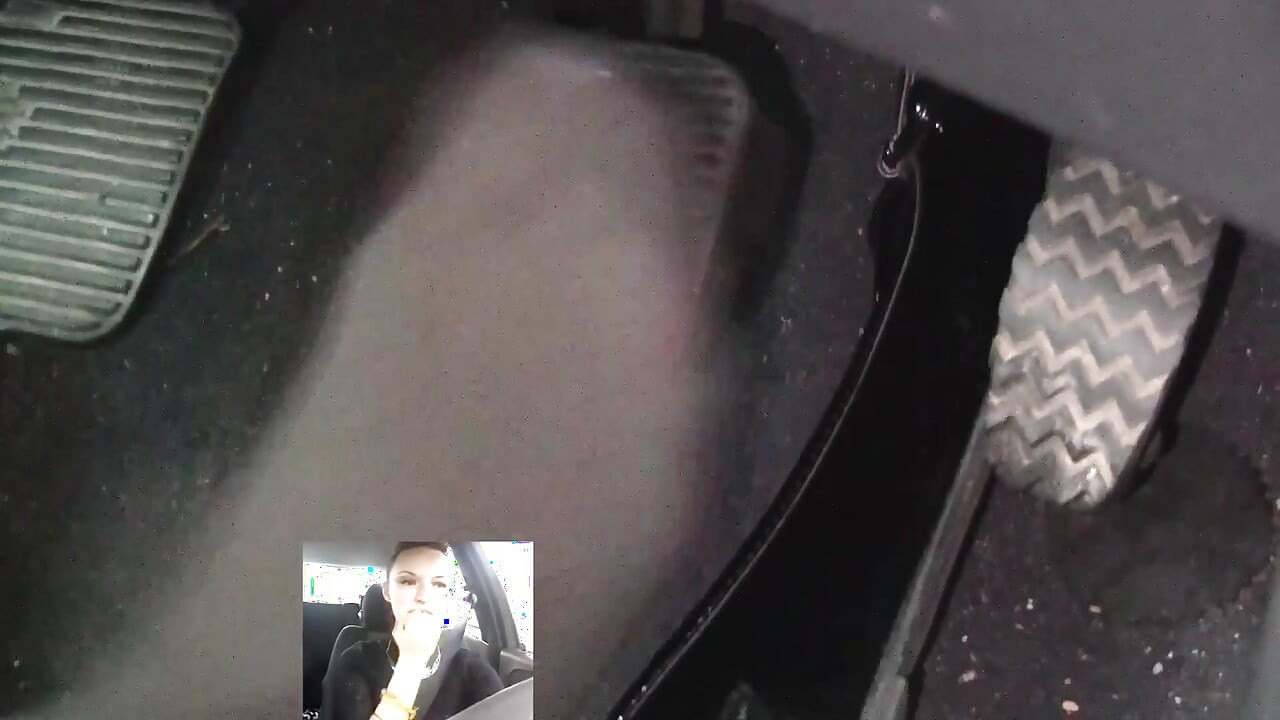 Screaming Brake Failure in Black Patent Flats