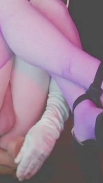 Purple Haired Trans Sissy Babe Craves Daddy’s Milk