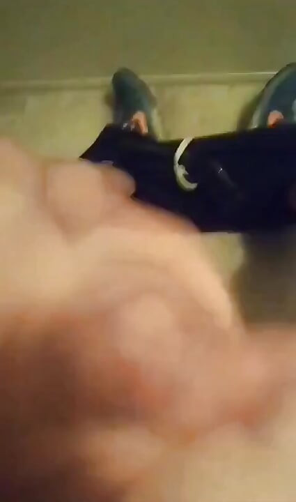 Handjob in Sneakers