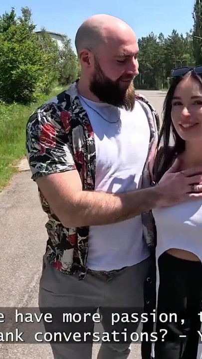 HUNT4K. Hottie with natural tits cheated in public | Clip 1