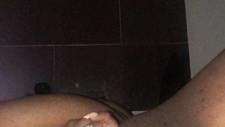 Fat Black Pussy Cumming