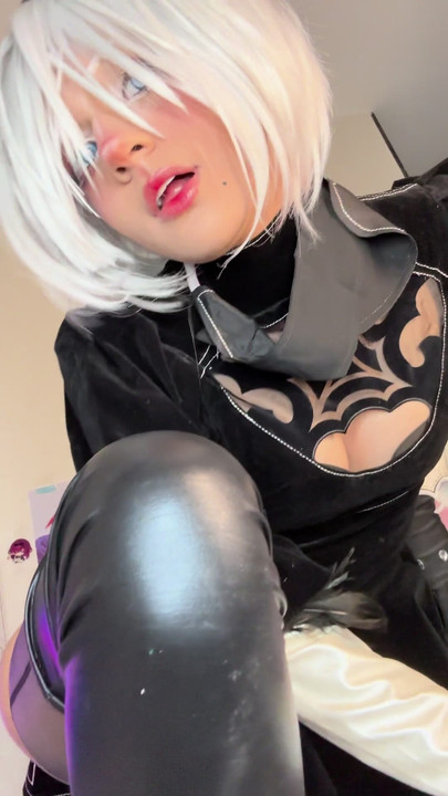 Nier Automata 2b cosplay girl