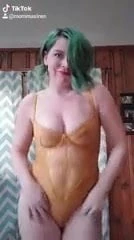 TikTok lingerie BBW