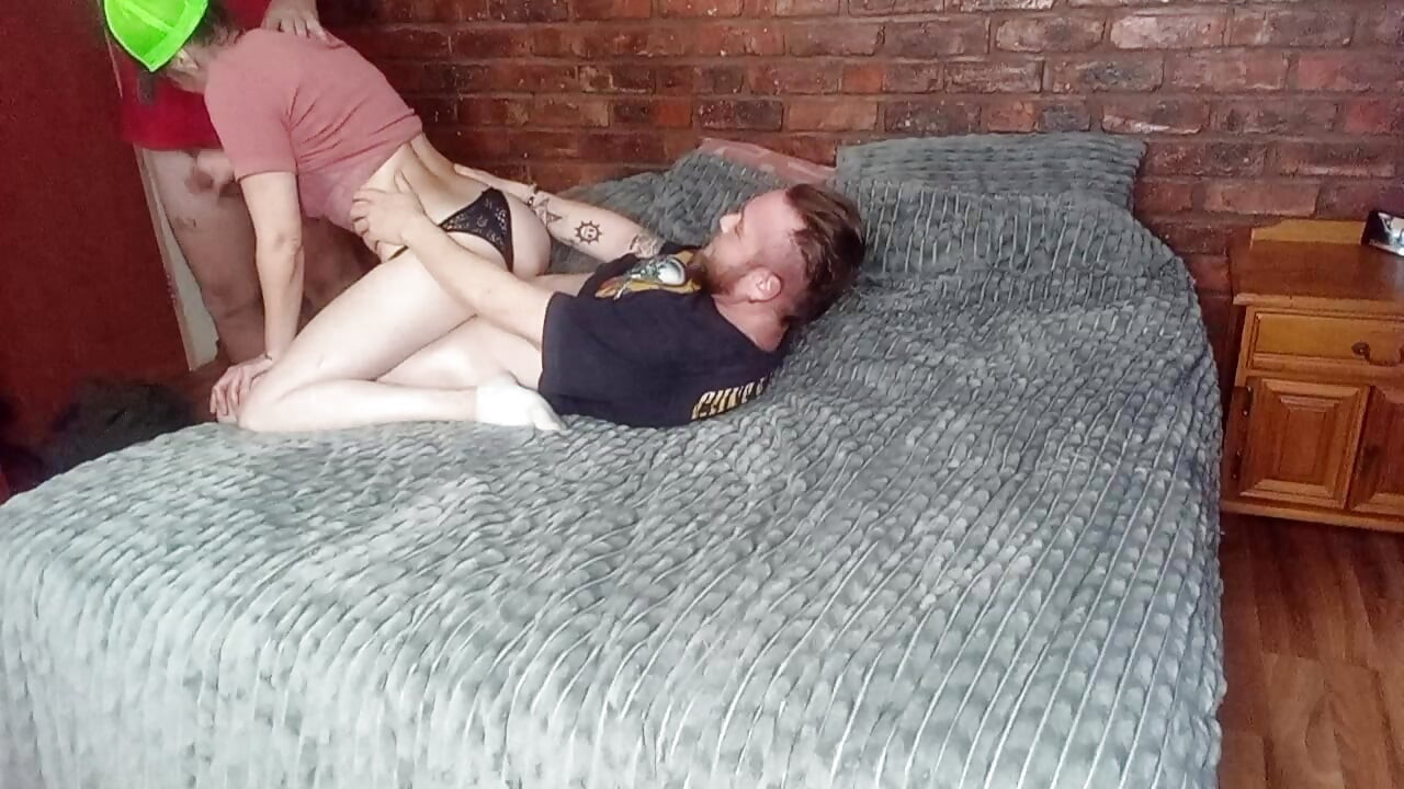 He enjoyed it with his cum dripping off me