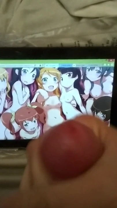 resim bukkake üzerinde Oreimo kirino meni