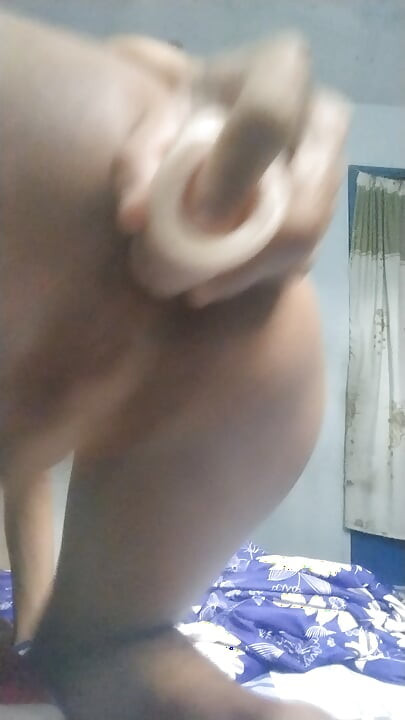 douple dildo in my ass