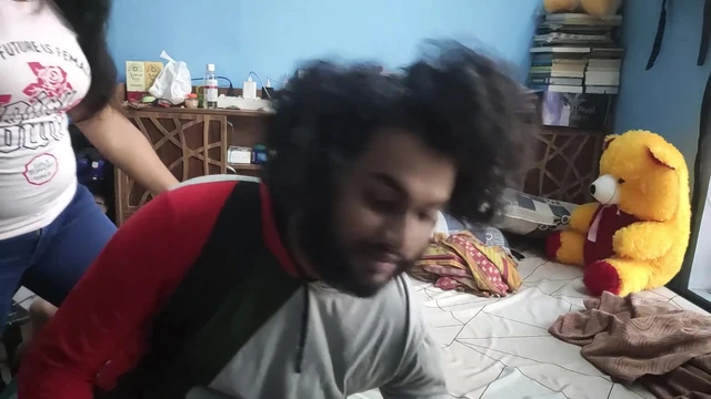 Vaishnavy and Sharun Raj malayalam talk with sex, Mallu couple hot sex and funny malayalam talk, Mallu couple hot romance sex