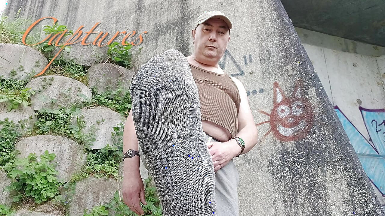 Chubby Master Pig Pascal Jerk off with Mud