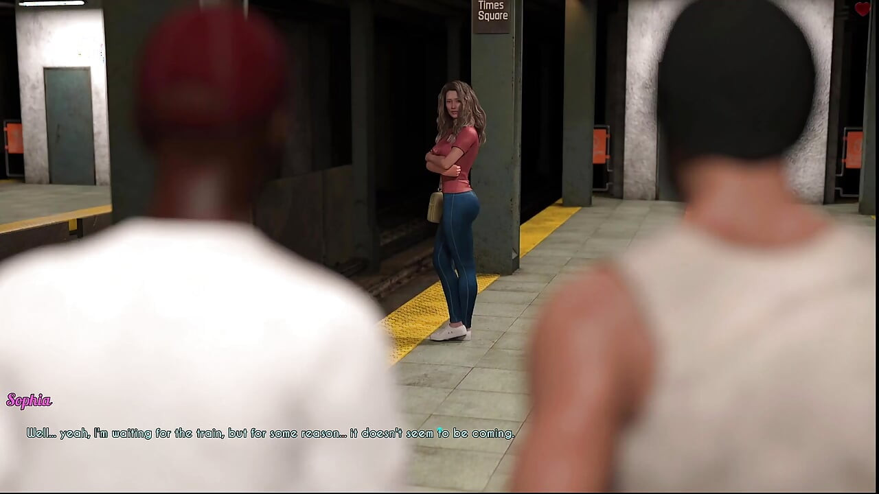 Awam Sophia Real Fuck - puta do metrô - traída por luxúria: Sophia mente para seu marido