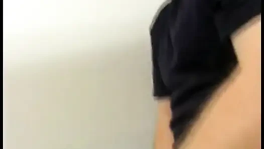 Blonde babe let the stud finger her tight ass before fucking
