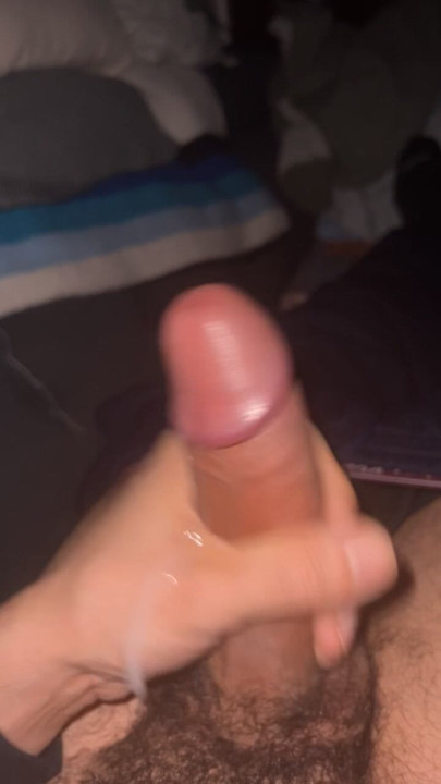 EXPLODING after masturbating quietly