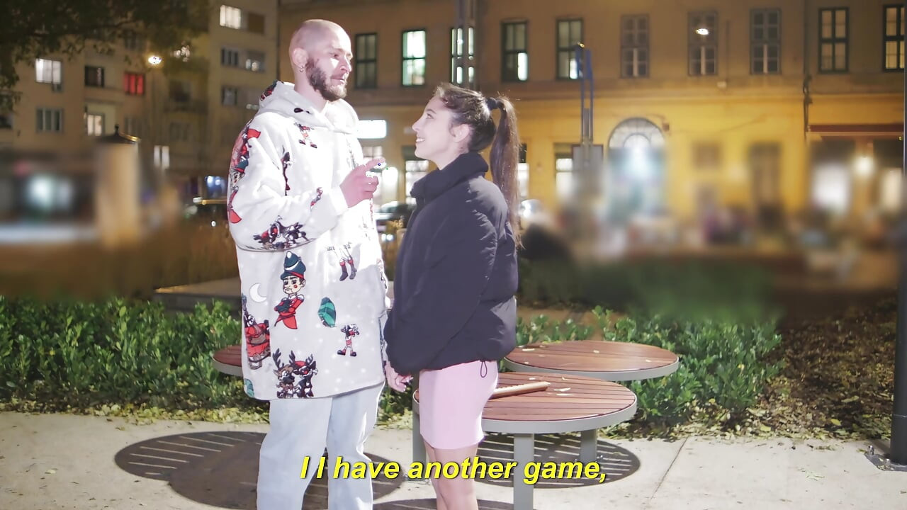 "CUM INSIDE ME!" - Petite Italiana Eva Generosi Picked Up In Public For Pussy Creampie
