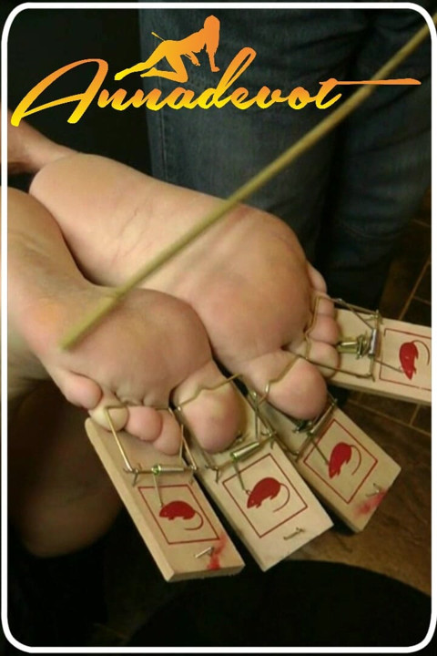 BDSM - He plays my feet and my toes, quite hard, because I'm extremely sensitive there, but it makes me kind of horny