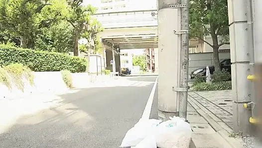 Morning Garbage Disposal Playful No Bra Wife Next Door Chika Sugiyama