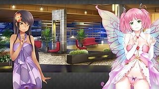 HuniePop 2 - double rendez-vous - une bombasse excitée veut essayer quelque chose de nouveau par loveskysan