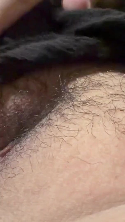 Hot mom masturbates her big pink hairy pussy | Clip 3