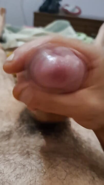Huge cock close-up