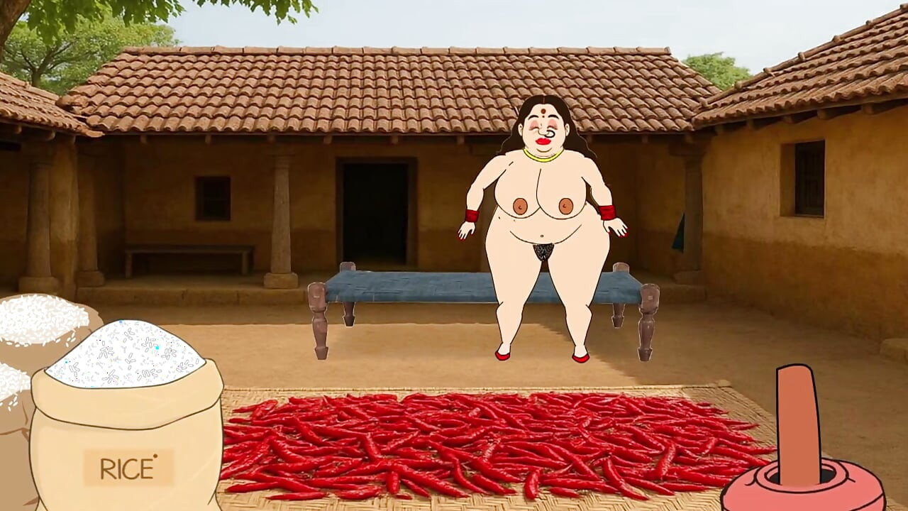 part 2     my  big ass mom  vimla    masturbating  using   a   brinjal  in  her  pussy