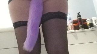 pink tail!