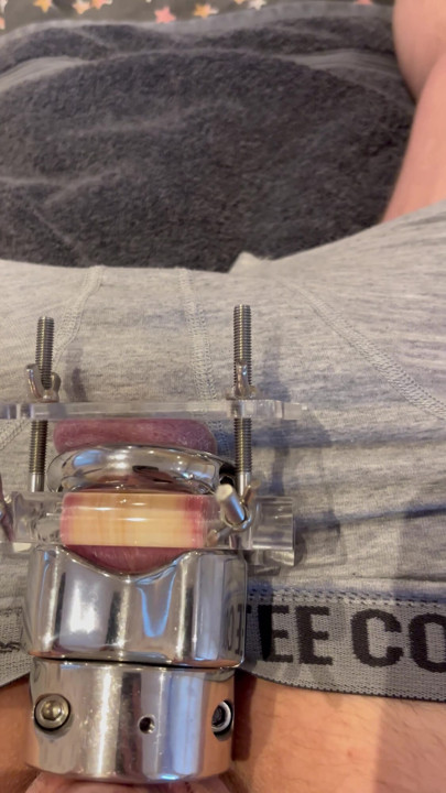 Double Catheter, Ball Stretch and Crush with Cum