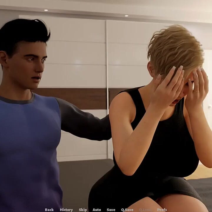 Божевільна пригода No07 краля з блідою дупою трясе своєю дупою на величезному члені, щоб змусити її кінчити