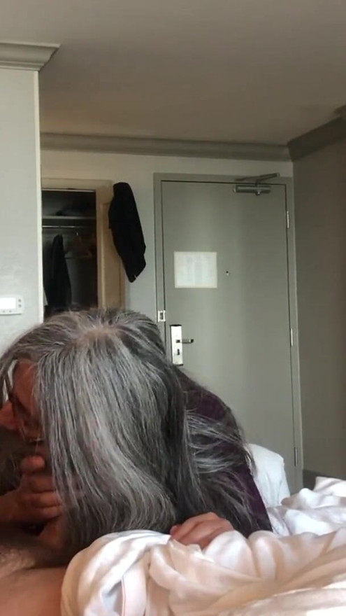 Homemade - Boy Caught Masturbating By Mom's Friend in Hotel! | Clip 1