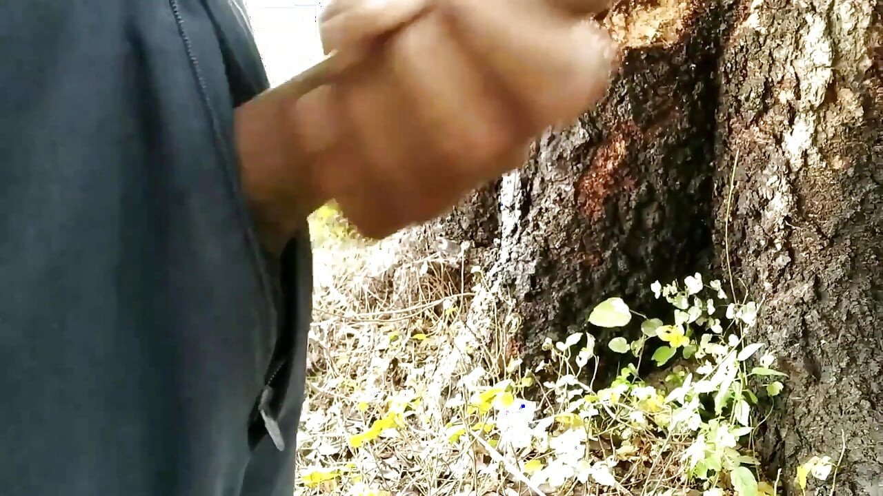 Indian Boy Playing with Cock, Pissing