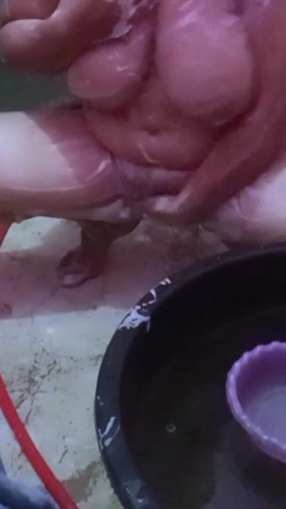 My stepmom always films herself in the shower to show off her big firm | Clip 2