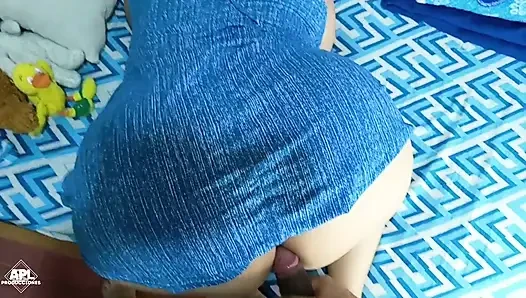Amateur porn- fucking my stepmom's whore