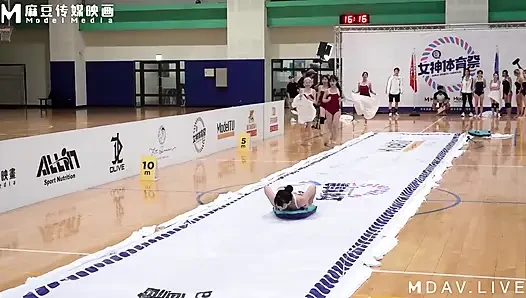 Mtvsq2-ep8 Goddess Sports Festival/8th Period/zero Friction! Slippery Human Curling!