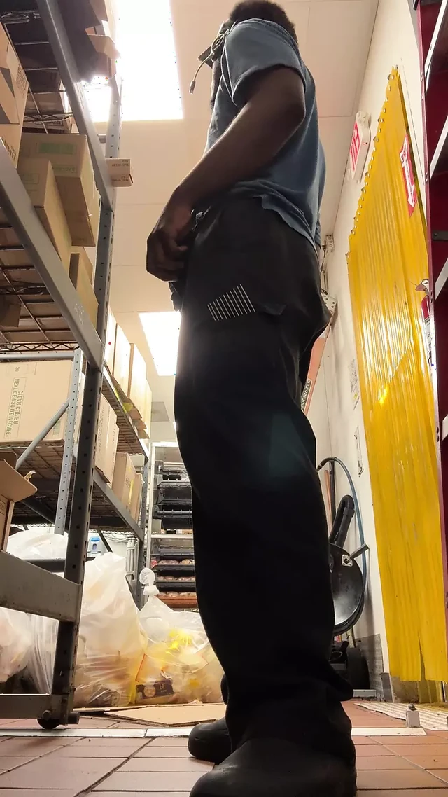 Me At Work In Da Back Doing Very Naughty NSFW Things That Can Get Me Fired At Anytime