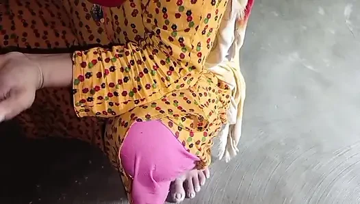 Horny Desi Aunty on Bed Legs Spread Wide, Full Energy Fucking (Bangla Audio)